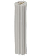 #6-#8 White Ribbed Tubular Plastic Anchor