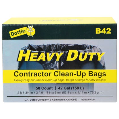 42 Gal Contractor Clean-Up Bag
