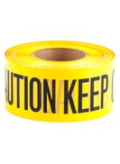 3'' x 300' Yellow Barricade Tape (Caution Keep Out)