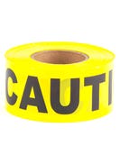 3'' x 300' Yellow Barricade Tape (Caution Caution Caution)