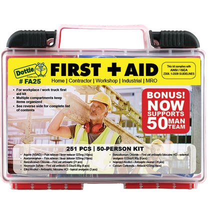 50-Person First Aid Kit