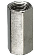1/4''-20 x 7/8'' Stainless Steel Rod Coupling Nut
